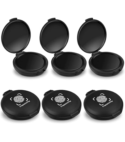 Baumgartens Inkless Fingerprint Pad With Adhesive Black - Pack Of 3 - View #7