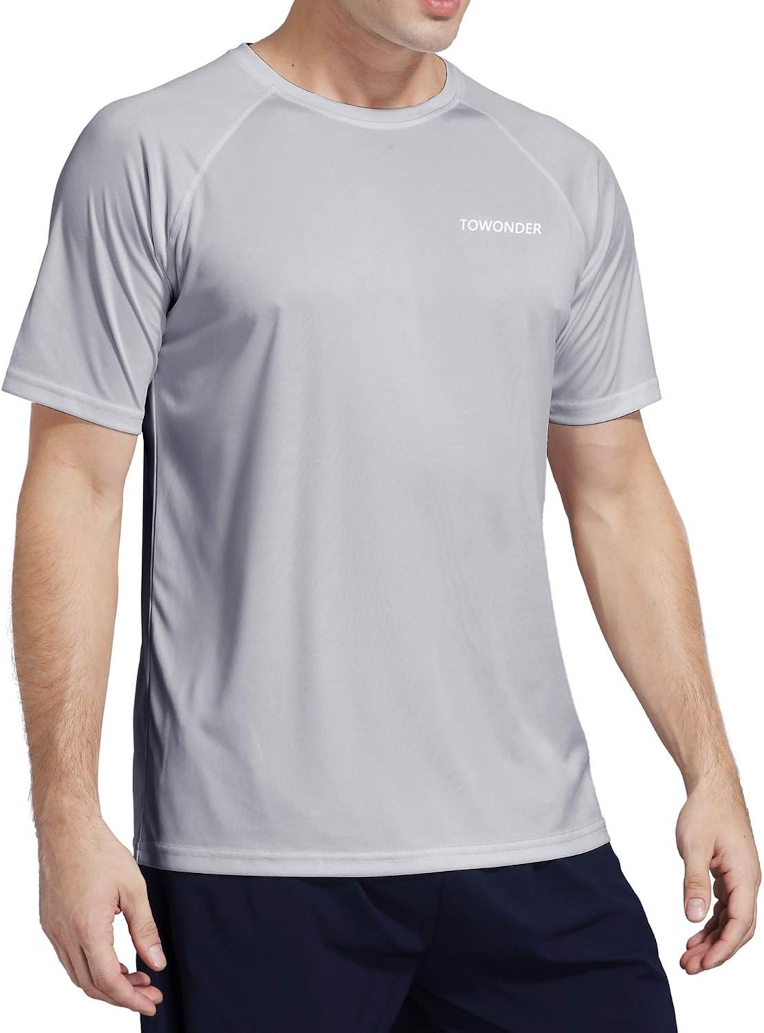 long sleeve under short sleeve men