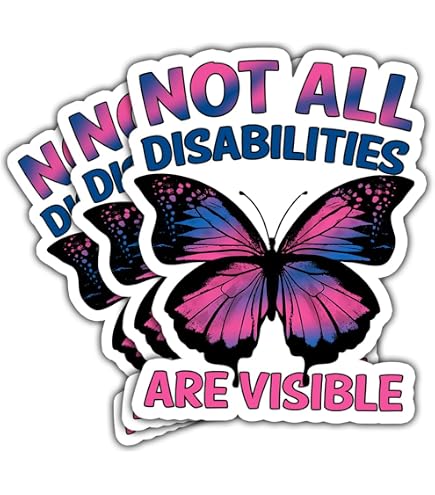 Not All Dsabltes Are Vsble Decal Spoone Decal Not All...