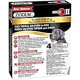 Zodiac® Infestop™ II Flea Topical Solution for Dogs Over 25kg - 4 Tubes