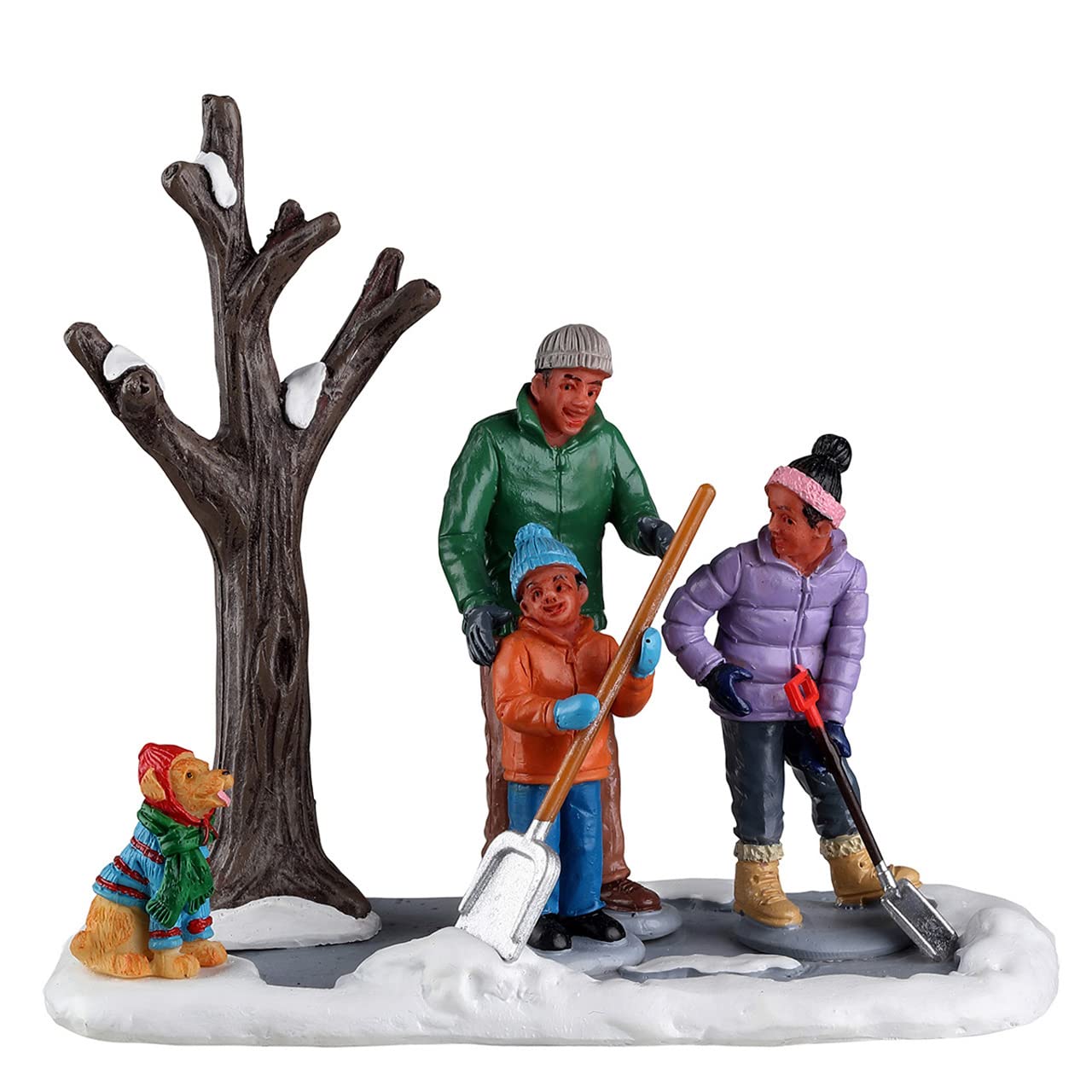 Lemax - Shoveling The Driveway