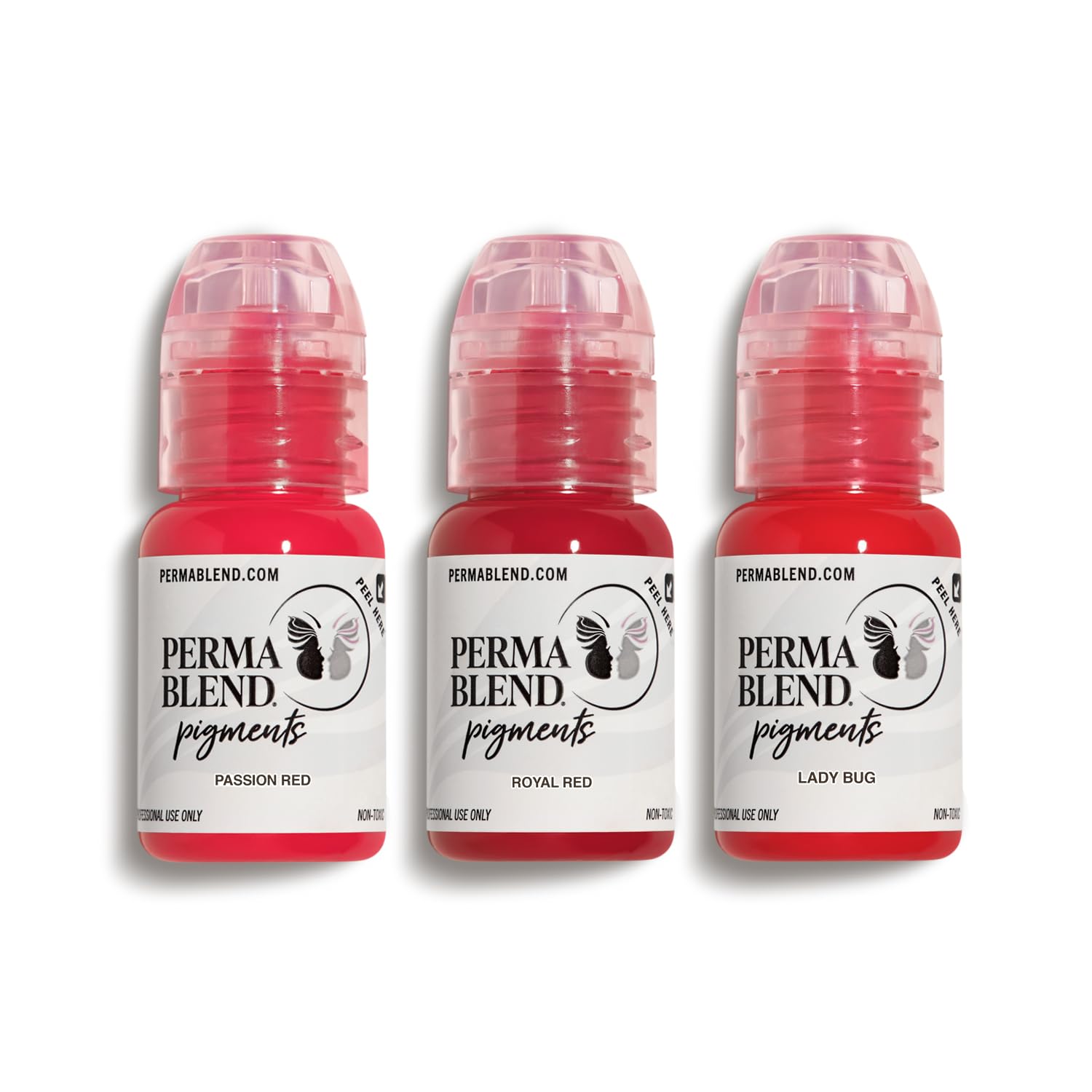Perma Blend Luxe - Red Lip Set - 3 Count (0.5 oz each)
