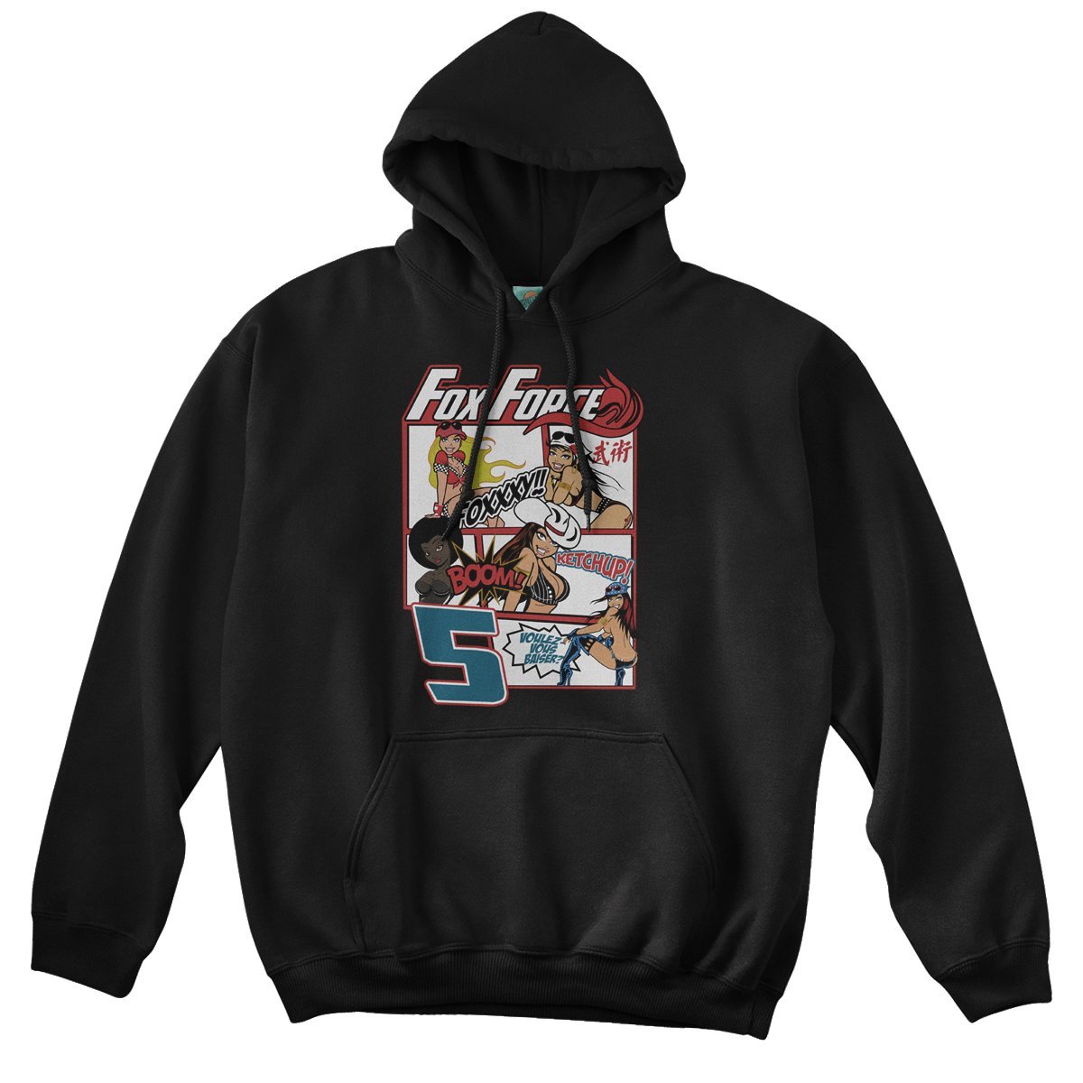 fox force five t shirt