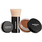 bareMinerals Original Get Started Kit, 3-Piece Makeup Set Includes Full-Sized Original Loose Mineral Foundation SPF 15, Travel-Sized Beautiful Finish Brush & Original Mineral Veil Setting Powder