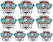 PAW Patrol Badges - 10 Iron On Heat Transfers