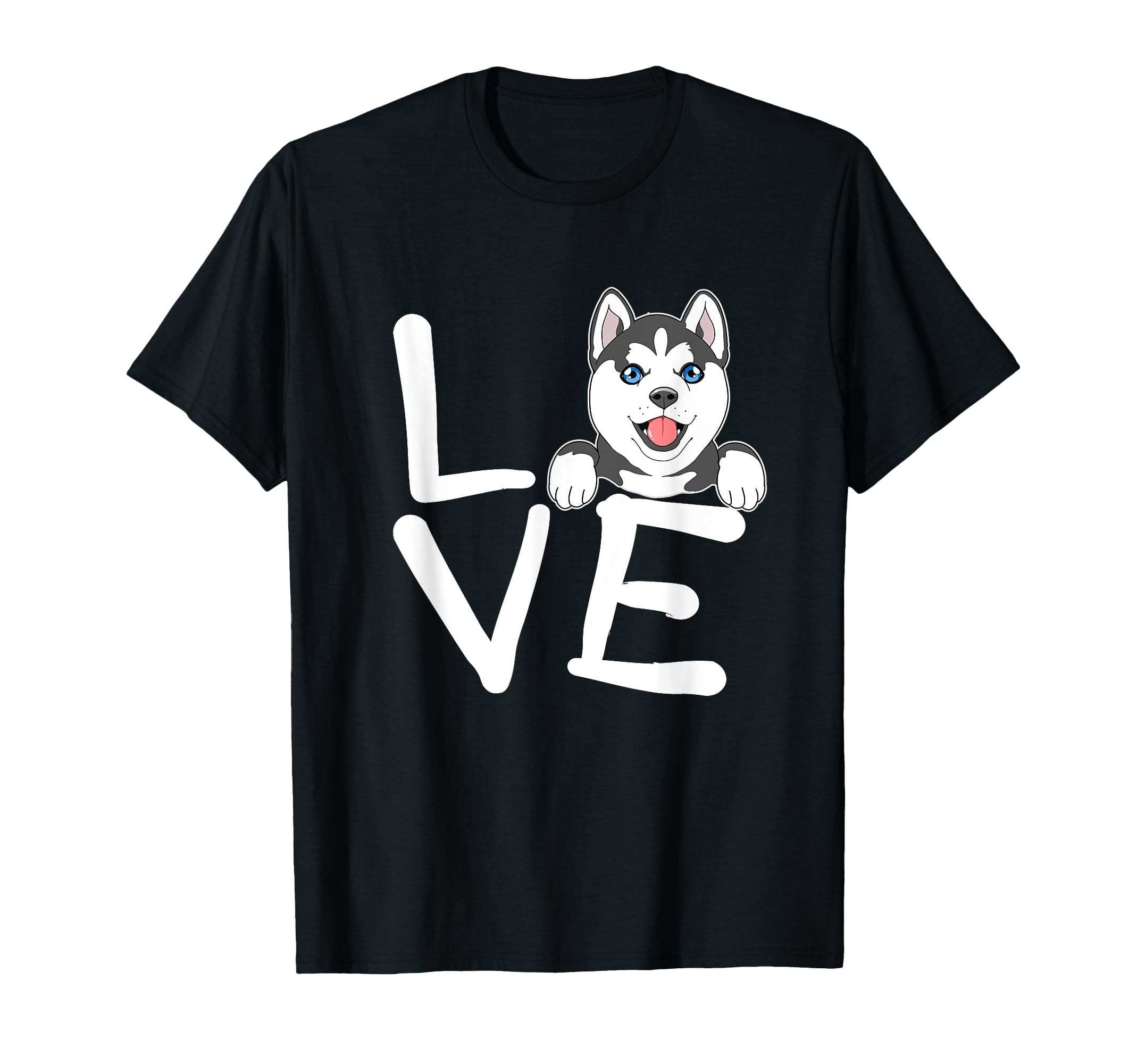 Siberian Husky Dog Lovers T-Shirt