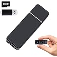 CENGFERDER 1080P Mini Video Camera, 64GB Portable Loop Nanny Recorder Camera with Motion Detection for Home Security