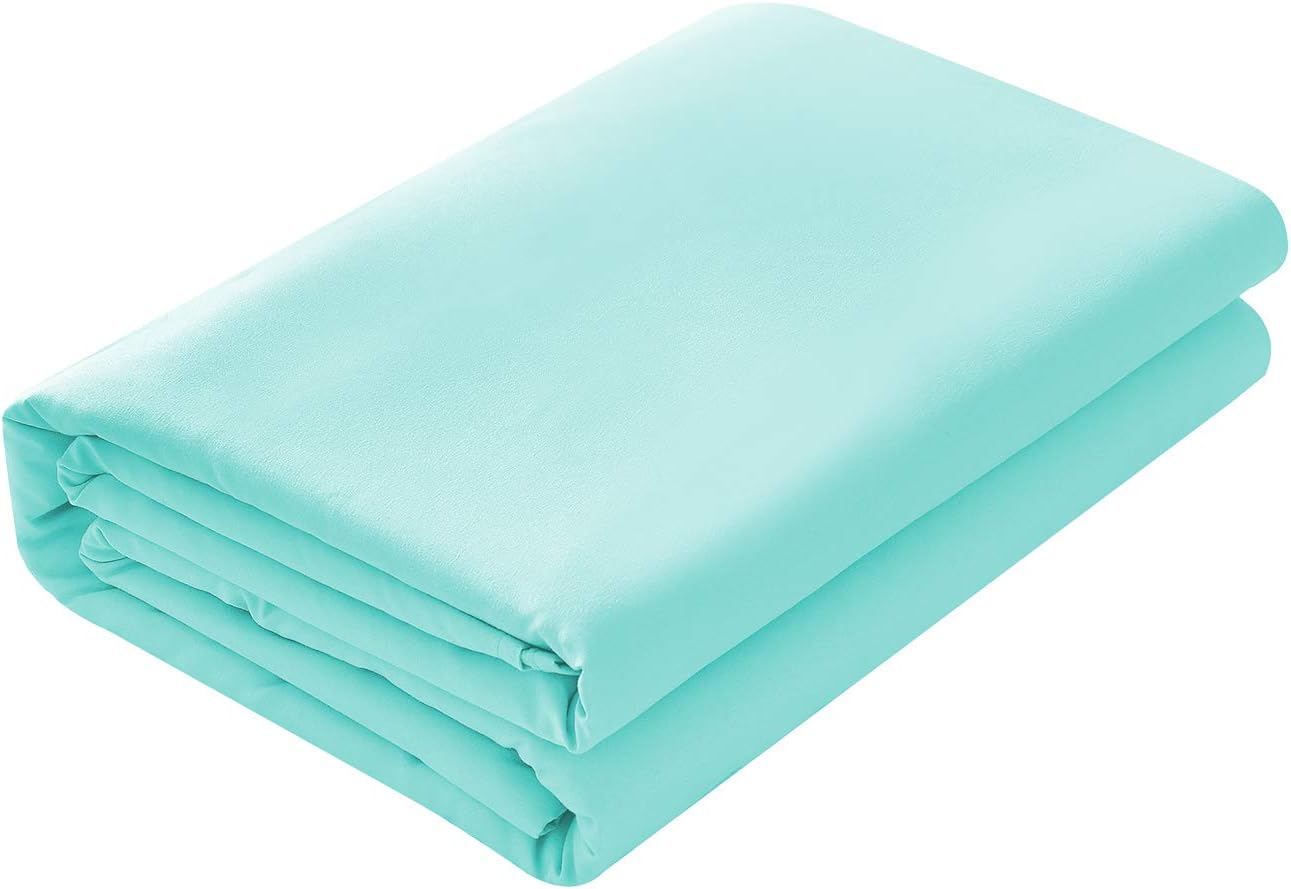 BASIC CHOICE Flat Sheet, Breathable, Extra Soft Microfiber 2000 Bedding Top Sheet - Wrinkle, Fade, Stain Resistant - Hypoallergenic - (Navy, Full): Home & Kitchen
