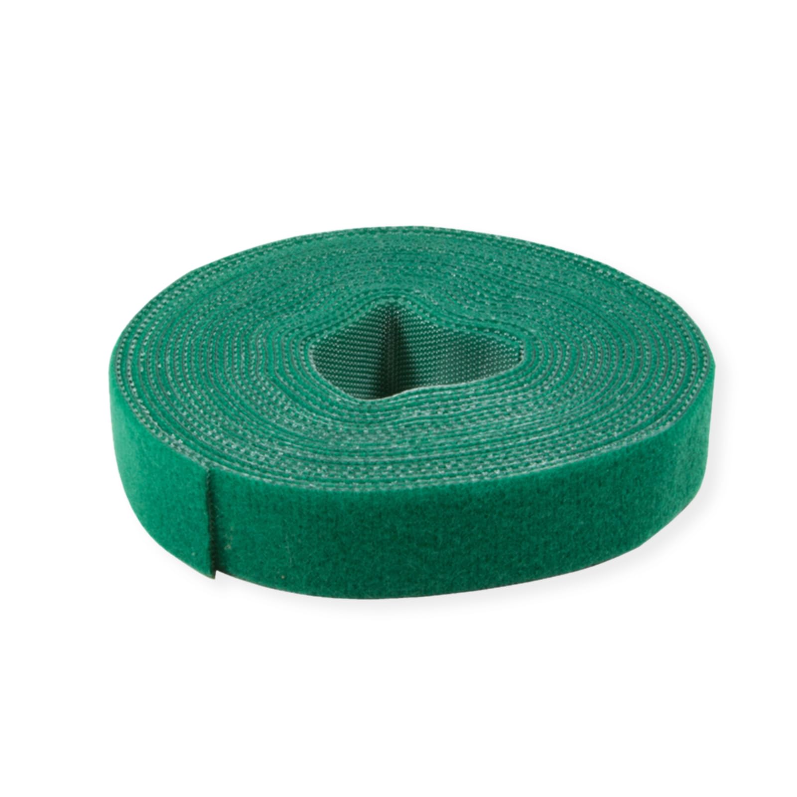 Value Hook and Loop Tape 10 mm Green 25 m