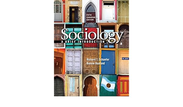 Sociology A Brief Introduction By Richard T Schaefer Ebook