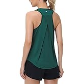 baleaf Women's Workout Tops Racerback Sleeveless Running Athletic Tank Tops Quick Dry Shirts for Sports Gym Exercise