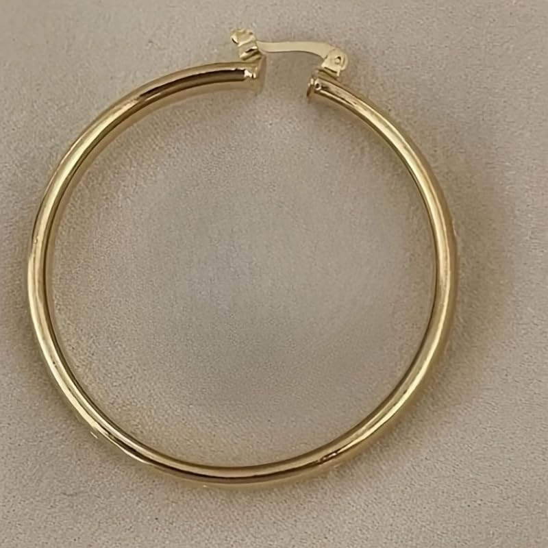 Vintage-Inspired Women's Hoop Earrings with Intricate Floral Patterns - Perfect for Casual, Party & Wedding Outfits