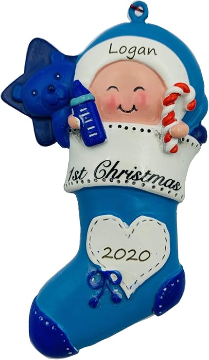 personalized baby christmas stocking