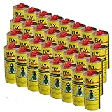 MIOVTV Fly Catcher Trap，Fly Trap,Fly Bait,Fly Paper Ribbon，Sticky Fly Ribbons,Fly Paper Strips,Sticky Fly Strips, Flying Killer-32PCS