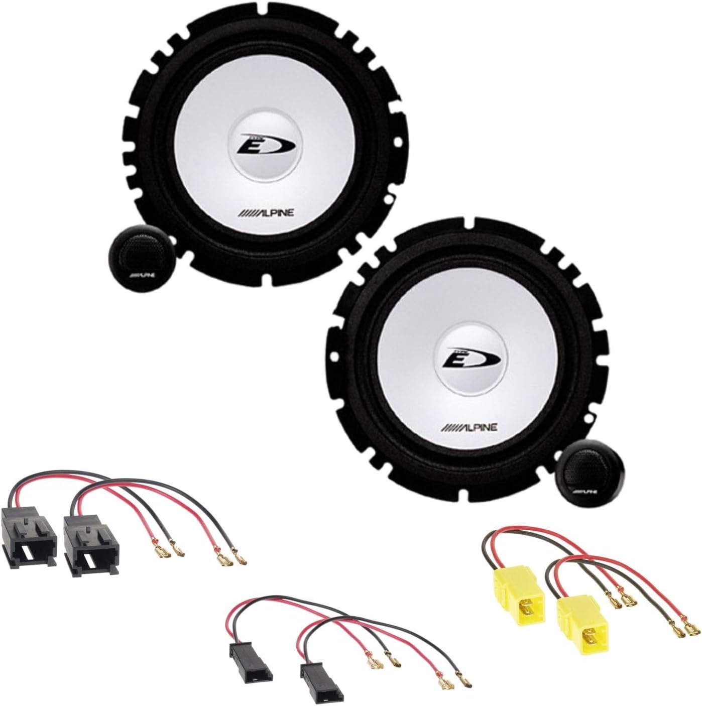 Alpine Sxe 1750s 2 Way Components Speaker System Amazon Co Uk Electronics