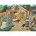 Bits and Pieces - 300 Large Piece Jigsaw Puzzle for Adults - Welcome to The Neighborhood, Dog and Puppy - by Artist Joseph Burgess - 300 pc Oversized Jigsaw - Oversized Puzzle Pieces