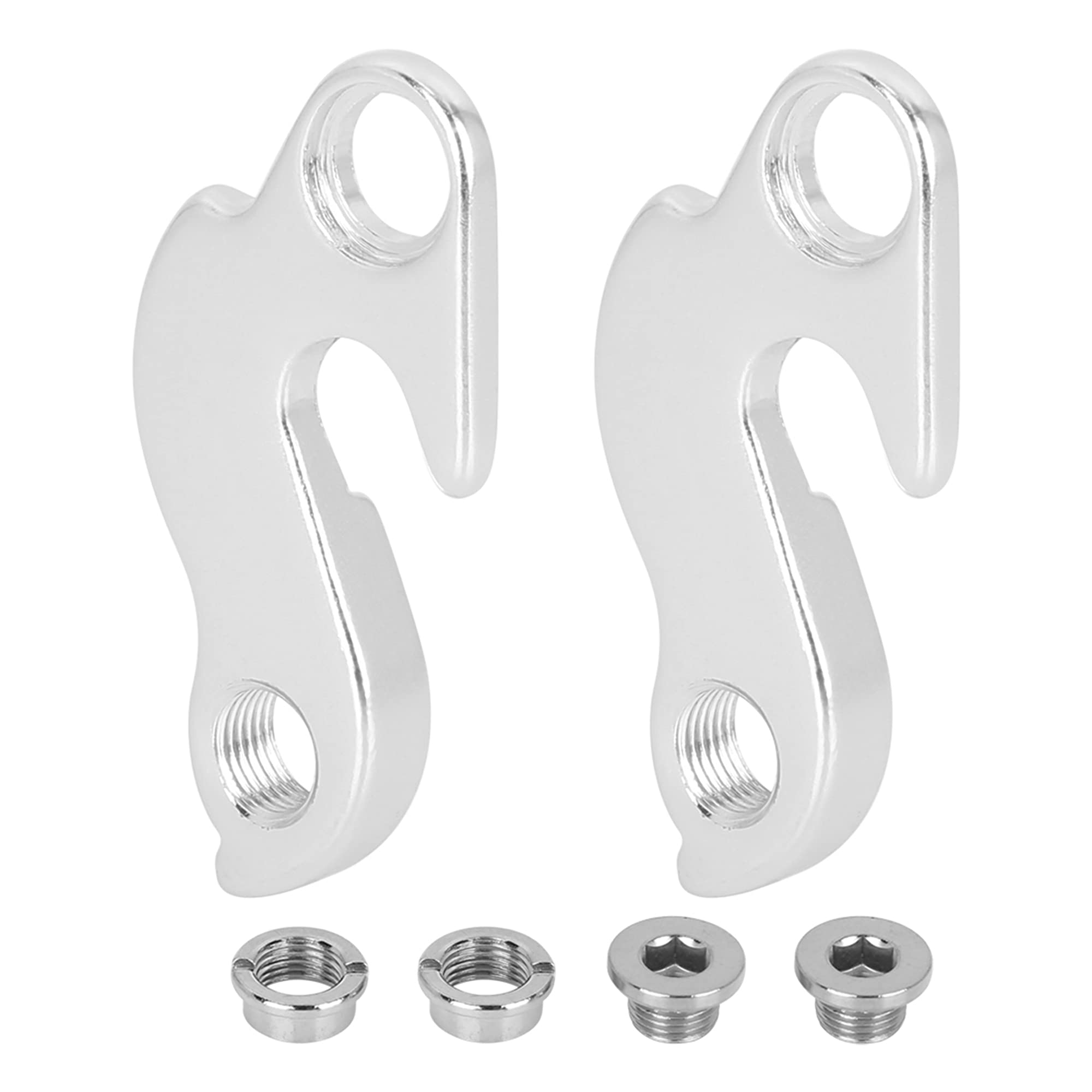 X AUTOHAUX 2pcs Tail Hook Rear Derailleur Hanger for Bicycle Bike