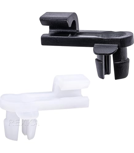 Amazon.com: Rexka 5 Sets Door Handle Lock End Rod Clips Left