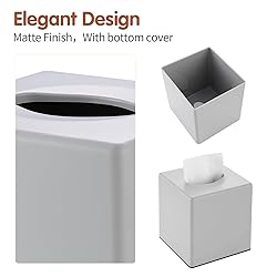 Y-in Hand Tissue Box Cover, Square Facial Tissue