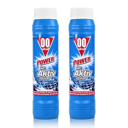 2x 00 Null Null Power WC Aktiv Pulver 1kg