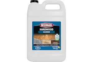 Weiman Hardwood Floor Cleaner - 128 Ounce Refill - Finished Engineered Hardwood Floors