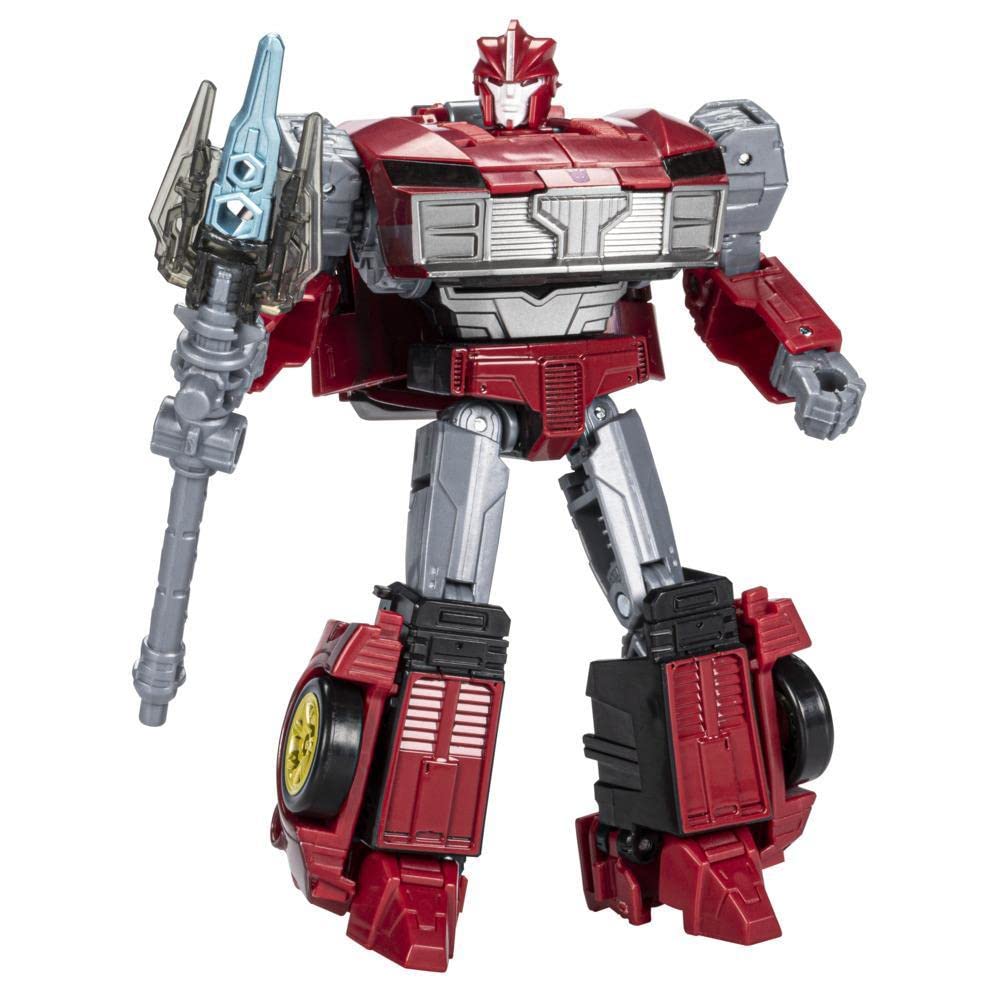 Transformers Toys Generations Legacy Deluxe Prime Universe Knock-Out Action Figure - 8 and Up, 5.5-inch, Multicolour (F3031)