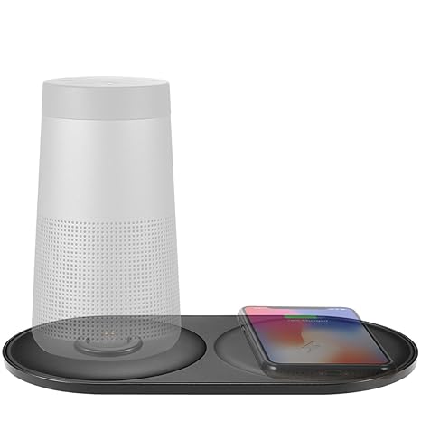 bose soundlink revolve bluetooth speaker with charging cradle