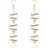 Baseball Earrings for Women Baseball Mom Essentials Accessories Gifts Lightweight Game Day Team Sports Earrings Jewelry Party Favors Shirts Women