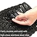 Kinky Straight Clip In Hair Extensions Human Hair 7pcs/set Natural Hair Clip Ins Kinky Straight 14Inch-70g Coarse Yaki Clip In Human Hair Extensions For Black Women