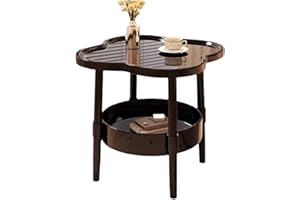 Thewasc Portable Bedsides Storage Shelf with Waterproof Multi Purpose Organizers Cream Home Decors Space Saving Nightstand Mu