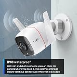 Tapo TP-Link 2K 4MP Outdoor Security Camera IP66 Weatherproof Night Vision view 5