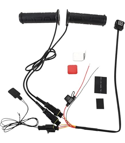 Amazon.com: Heat Demon 215047 Dual Zone ATV Clamp-On Heated Grip