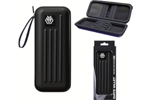 Lavishio Dart Case,Darts Carrying Case Holds 3 Darts and Extra Accessories,Built-In Storage Tubes and Pockets for Flights, Tips, Shafts ect