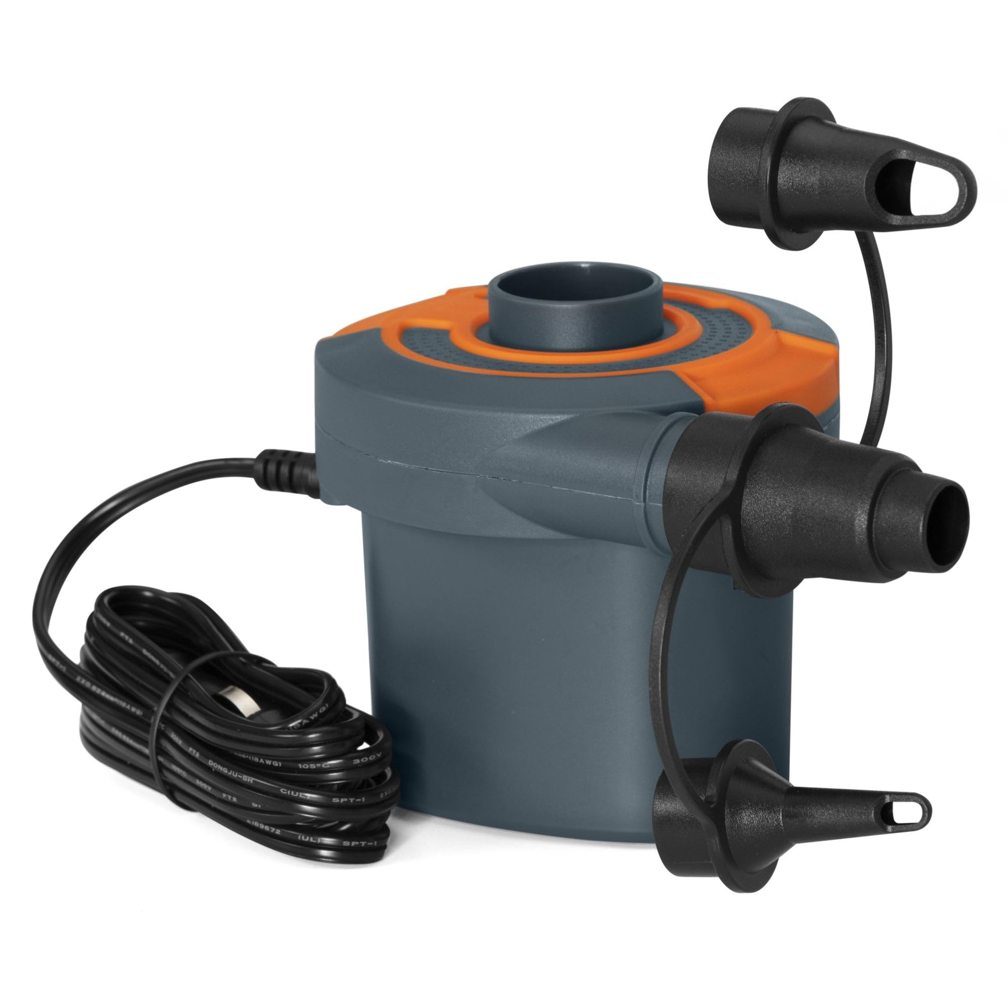 Bestway Sidewinder 12V AC/DC Air Pump for Camping and Inflatables Water Toys and Paddling Pools, One Size