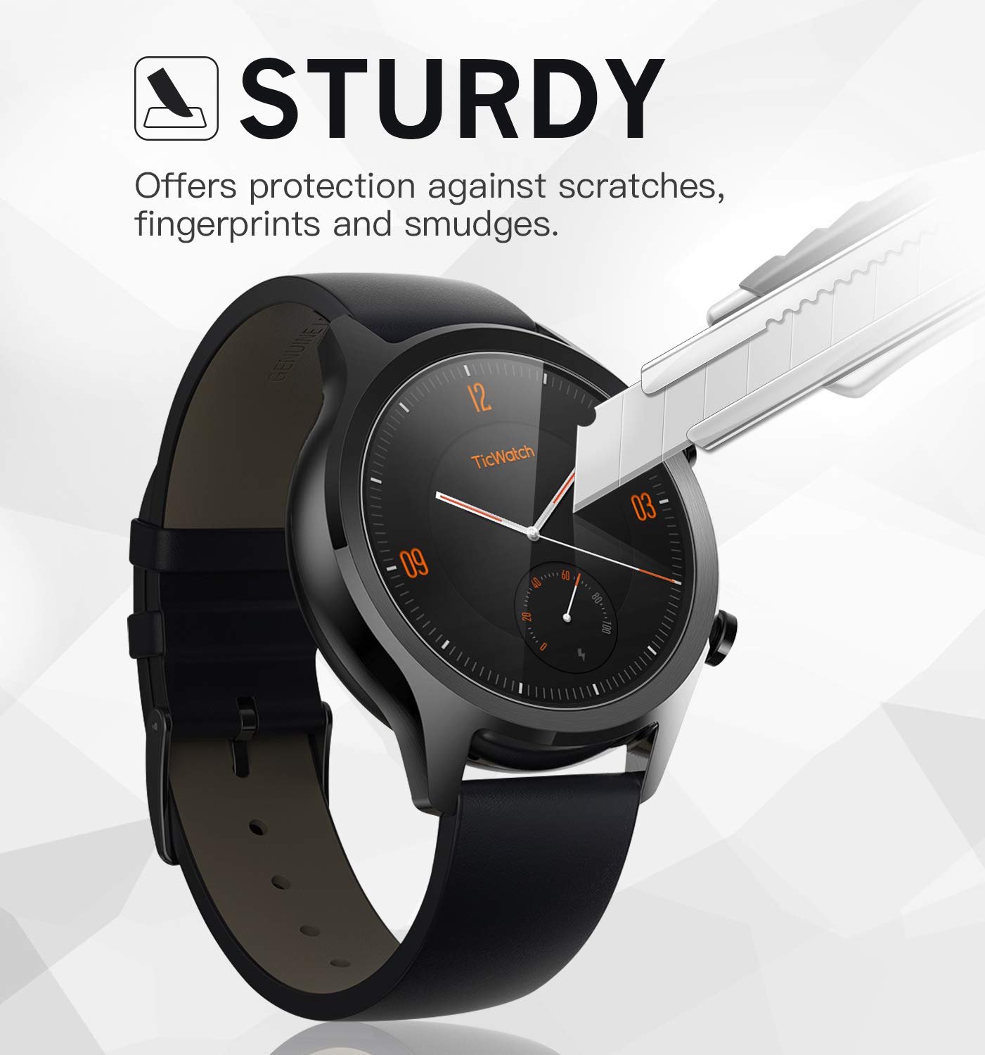 ticwatch e2 thickness