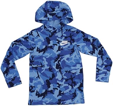 nike boys camo hoodie