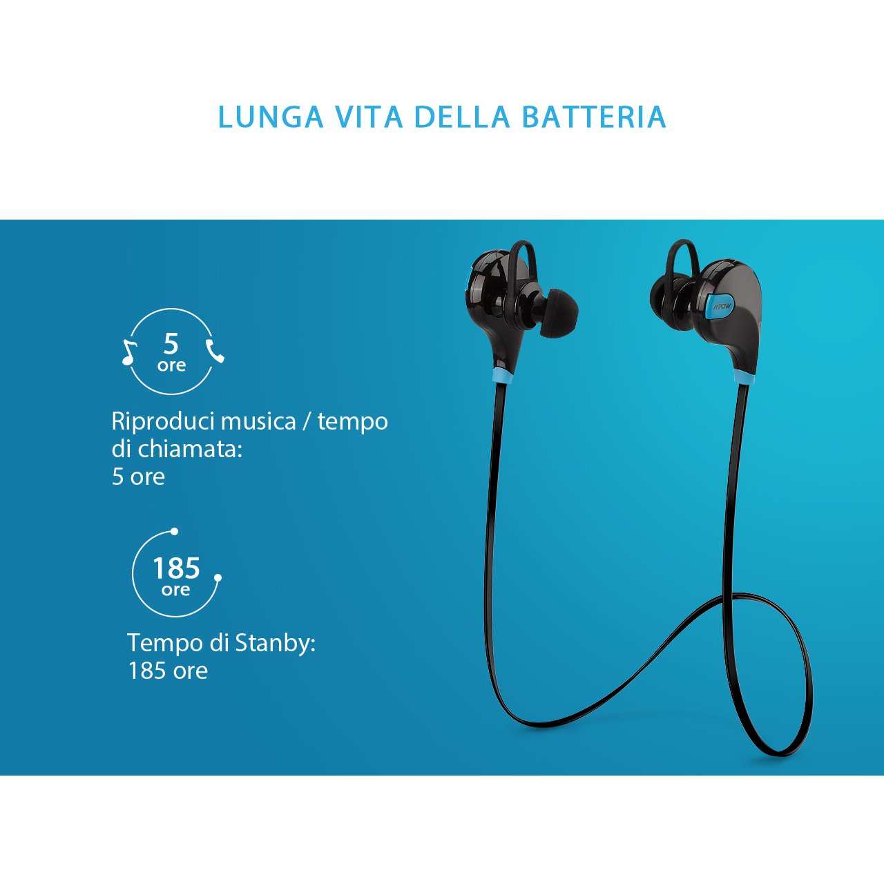 Samsung LG Mpow Swift Auricolari Wireless Bluetooth 4.0 Headset Stereo  Cuffie Sportive a Prova di Sudore con Microfono e AptX Tecnologia Headphone  per iPhone Huawei ed Altri Smartphone Sony Cuffie urban-earth.co.uk