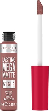 Rimmel London Lasting Mega Matte Liquid Lipstick Strapless 7.4ml 709