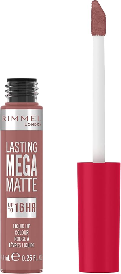 Rimmel London Lasting Mega Matte Liquid Lipstick Strapless 7.4ml 709