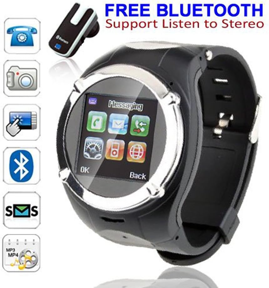 Fly-Shop-Smartwatch MQ998-Reloj teléfono movil gsm -1.5 Pulgadas ...