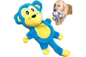 Jalousie 5 Pack Plush Toys Assortment Value Bundle Puppy Pet Mutt Squeak Toy for Medium Large Dogs (5 Pack Premium Corduroy) (1 Pack Large Plush)