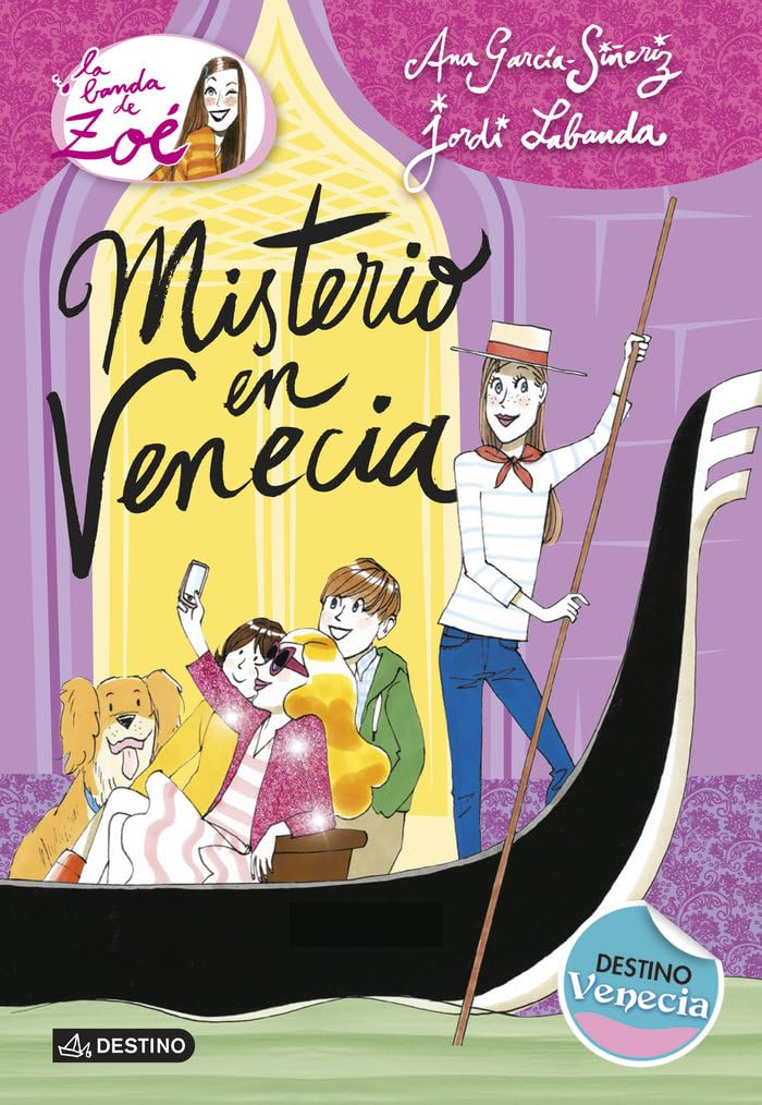 Portada de Misterio en Venecia: La Banda de Zoé 9