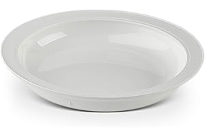Providence Spillproof Inner Lip Plate - 9" White