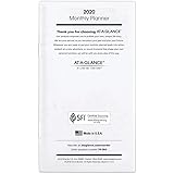 AT-A-GLANCE 2020 Monthly Planner Refill, for Planner 70-064, 3-1/2" x 6", Pocket (7090610)