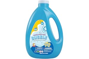BOMOCO Bubbles for Bubble Machine, Bubble Gun, Bubbles Toys for Kids Toddlers Boys Girls, Bubble Solution Refill Outdoor Toy Birthday Party Favors Wedding Fun -1 L / 33.8 OZ