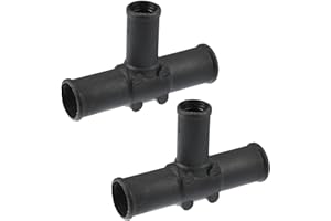 UNIFIZZ 2 Pcs Heater Hose Tee Connector for Toyota Land Cruiser 1992-2007 for Toyota Sequoia 2001-2007 for Toyota Sienna 2004-2007 HVAC Heater Hose Tee 87248-60460 Silicone Pipe