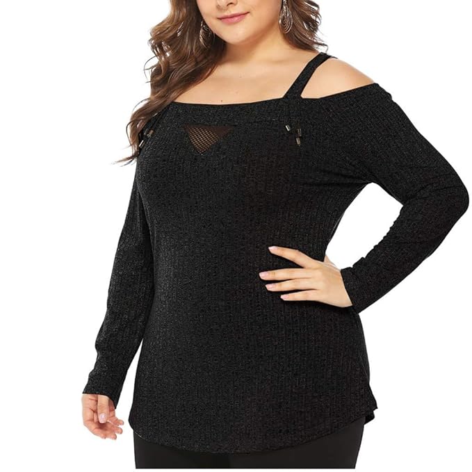 off the shoulder jumper dress plus size