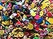Senhui 100 Pcs Rubber Loom Band Silicone Bracelet Charms