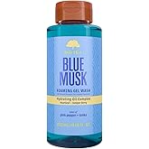 Tree Hut Blue Musk Foaming Body Wash, 18 Fl Oz | Nourishing &amp; Moisturizing Shower Gel w/ Shea Butter &amp; Essential Oils, Soft &amp; Smooth Skin, Gentle Cleanser For All Skin Types