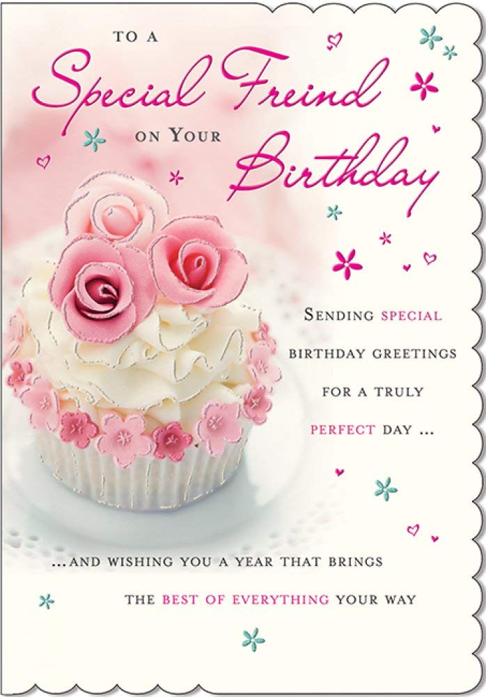Piccadilly Greetings Traditional Birthday Card Friend - 7 x 5 inches — image 1